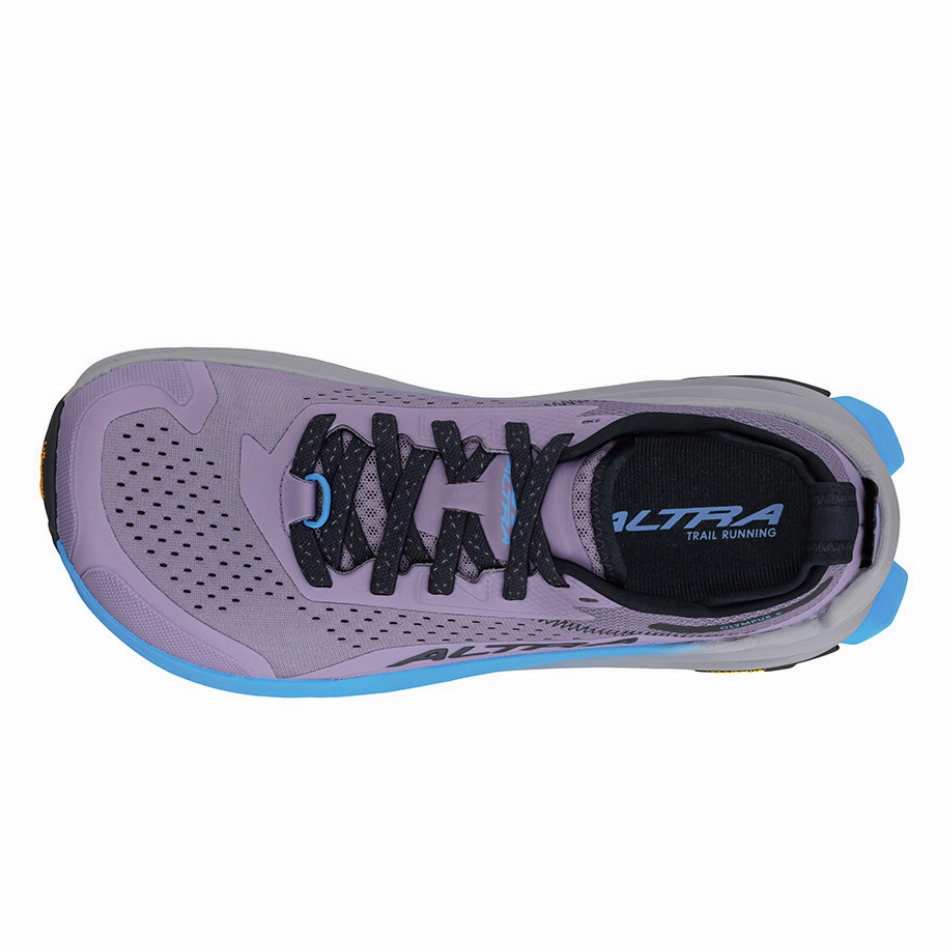 Altra Olympus 6 Women's Trail Running Shoes in Purple Altra trail-ready athletic footwear