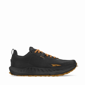 Altra Timp 5 GTX Men's Trail Running Shoes in Black AW24 Altra cushioned road running sneakers
