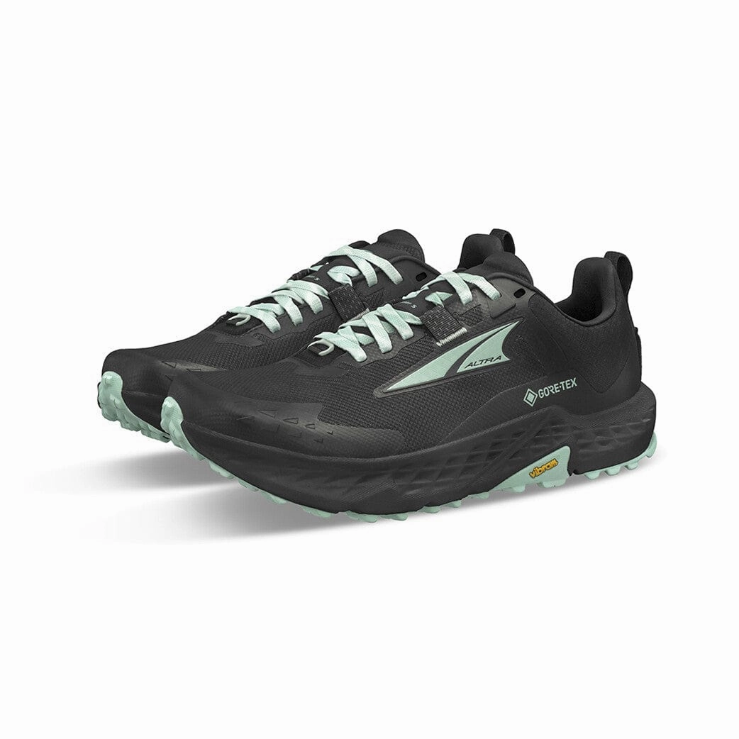Altra Timp 5 GTX Women's Trail Running Shoes in Black AW24 Altra trail-ready athletic footwear
