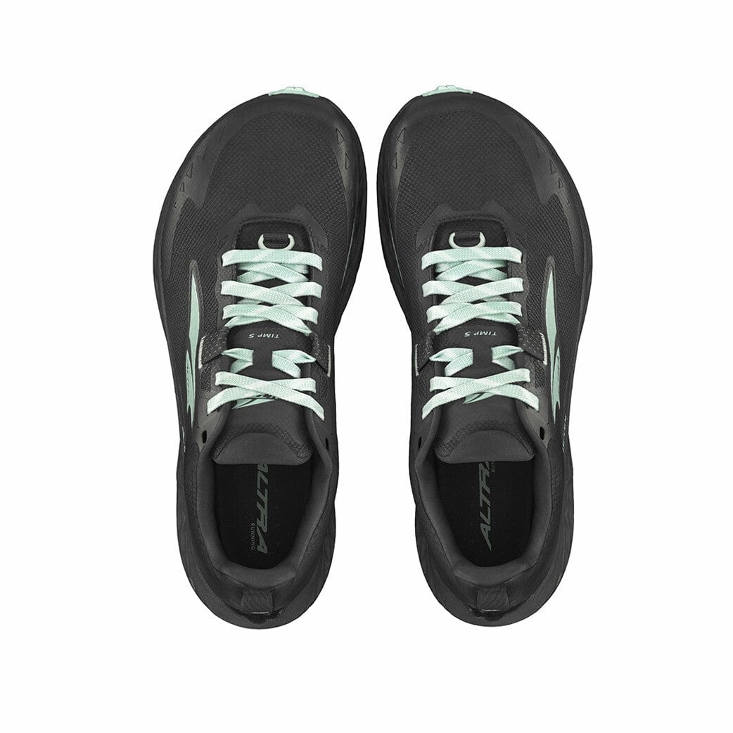 Altra Timp 5 GTX Women's Trail Running Shoes in Black AW24 Altra trail-ready athletic footwear