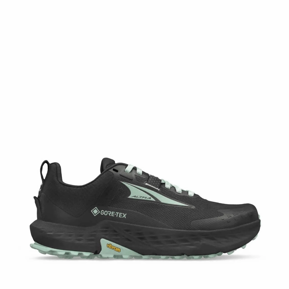 Altra Timp 5 GTX Women's Trail Running Shoes in Black AW24 Altra cushioned road running sneakers
