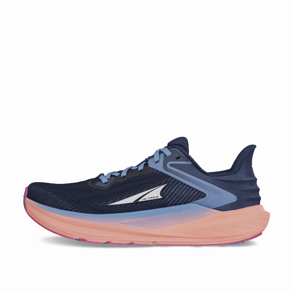 Altra Torin 8 Women's Running Shoes in Navy SS25 Altra trail-ready athletic footwear