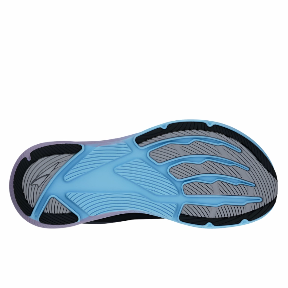 Altra Women's Experience Flow 2 Running Shoes in Black/Light Blue AW25 Altra trail-ready athletic footwear