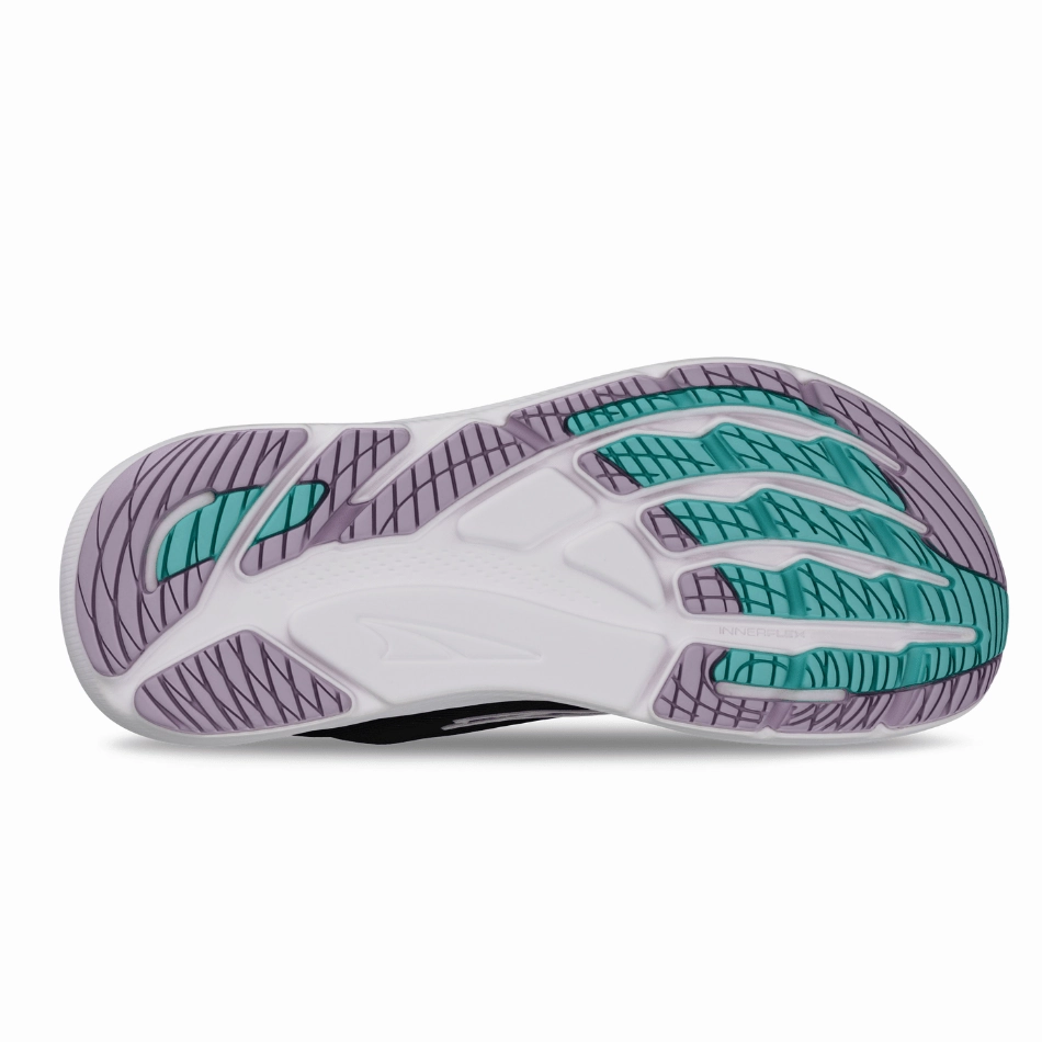 Altra Women's FWD Via Running Shoes in Black/Purple AW25 Altra trail-ready athletic footwear