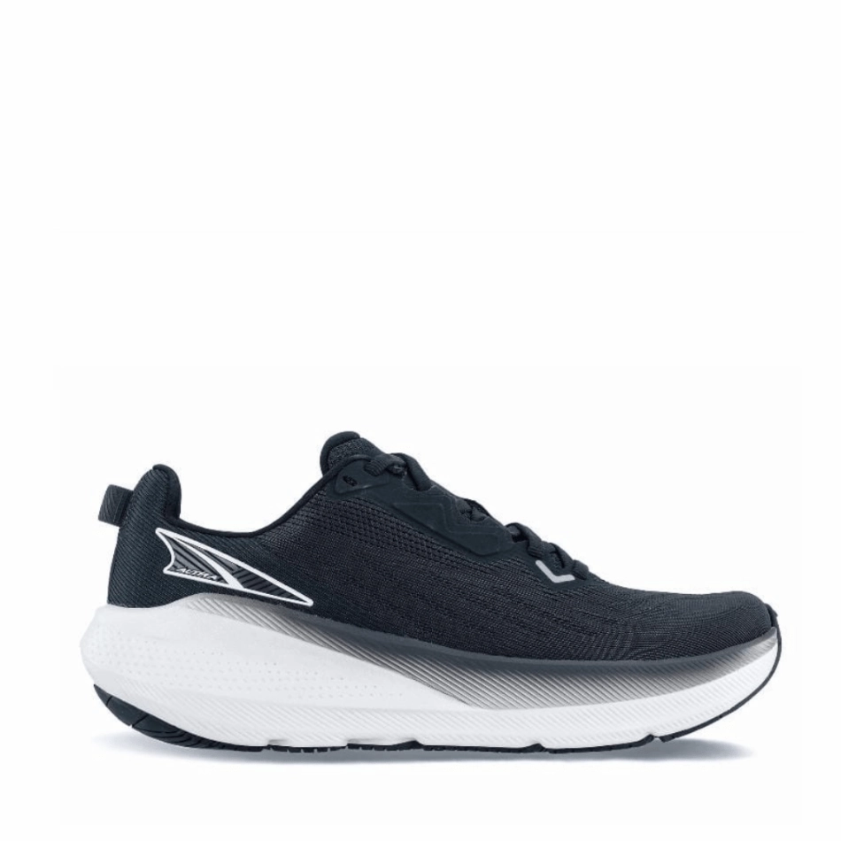 Altra Women's FWD Via Running Shoes in Black SS25 Altra cushioned road running sneakers