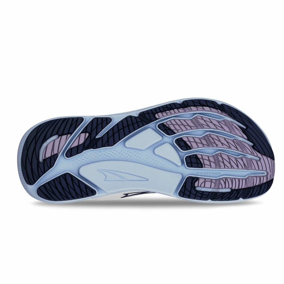 Altra Women's FWD Via Running Shoes in White Light Blue AW25 Altra trail-ready athletic footwear