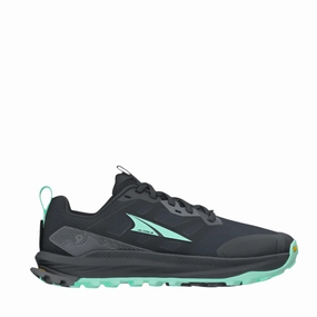 Altra Women's Lone Peak 9   Trail Running Shoes in Teal Black SS25 Altra cushioned road running sneakers