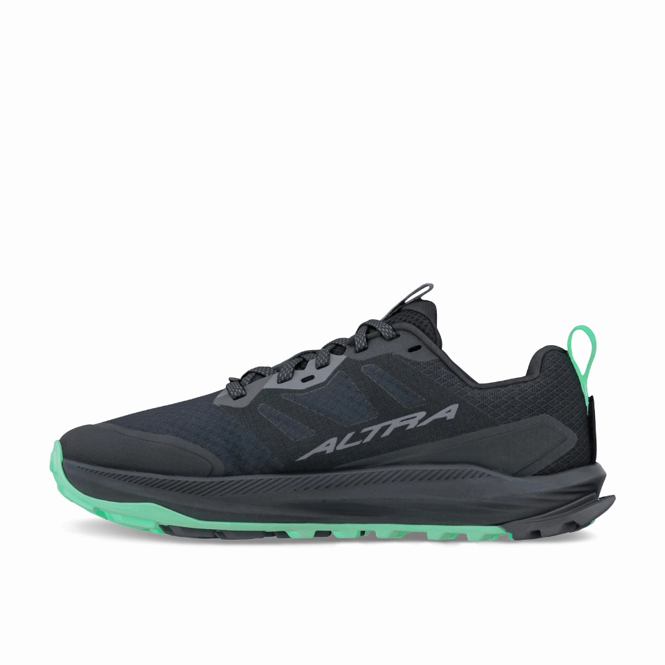 Altra Women's Lone Peak 9   Trail Running Shoes in Teal Black SS25 Altra trail-ready athletic footwear
