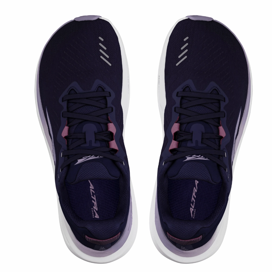 Altra Women's Paradigm 8 Running Shoes in Navy AW25 Altra trail-ready athletic footwear