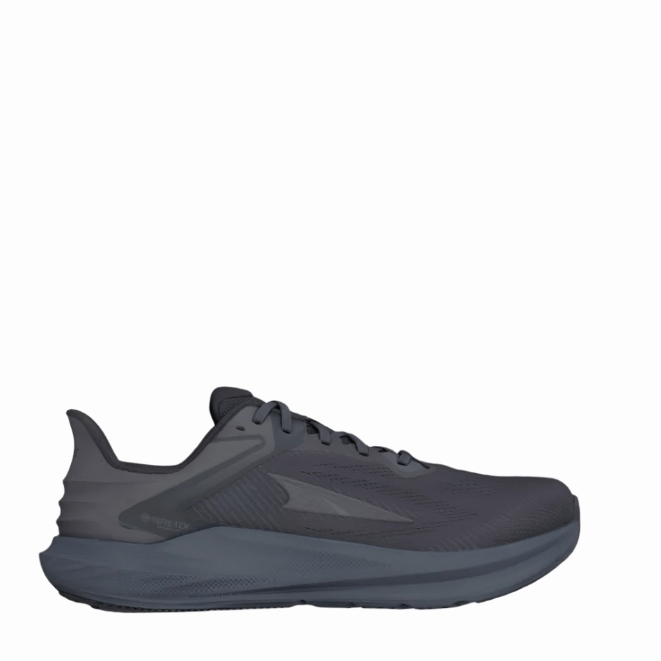 Altra Women's Torin 8 GTX Running Shoes in Black/Black SS25 Altra cushioned road running sneakers