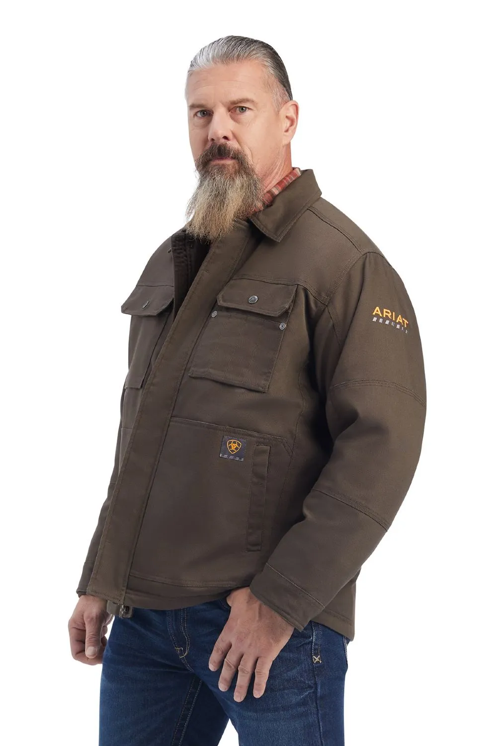 Ariat Rebar DuraCanvas Sherpa-Lined Jacket Ariat Clothing