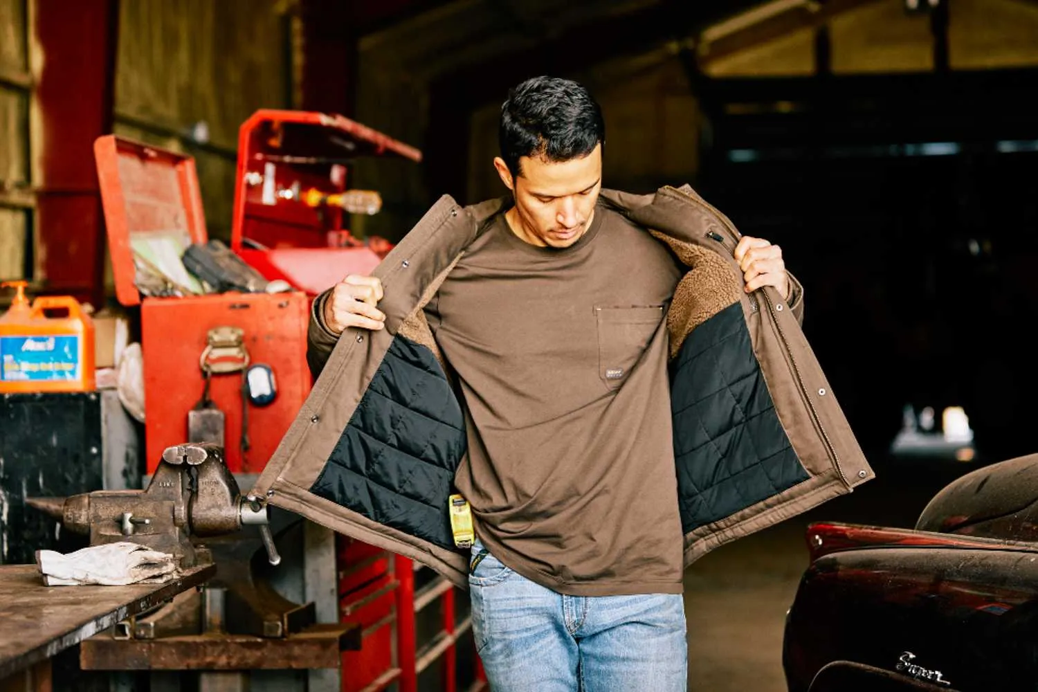 Ariat Rebar DuraCanvas Sherpa-Lined Jacket Ariat Clothing