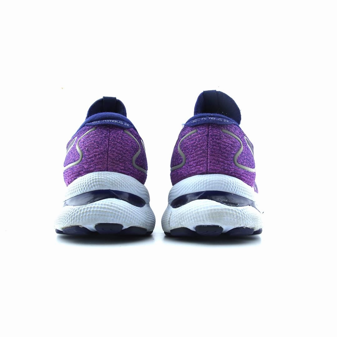 ASICS GEL-NIMBUS 24 lightweight athletic shoe visuals