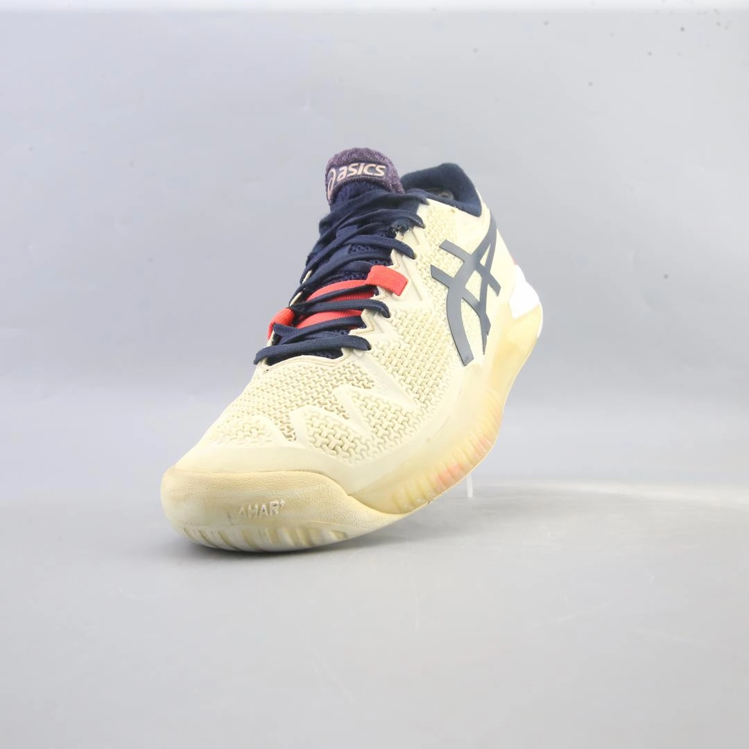ASICS GEL-RESOLUTION 8 lightweight athletic shoe visuals