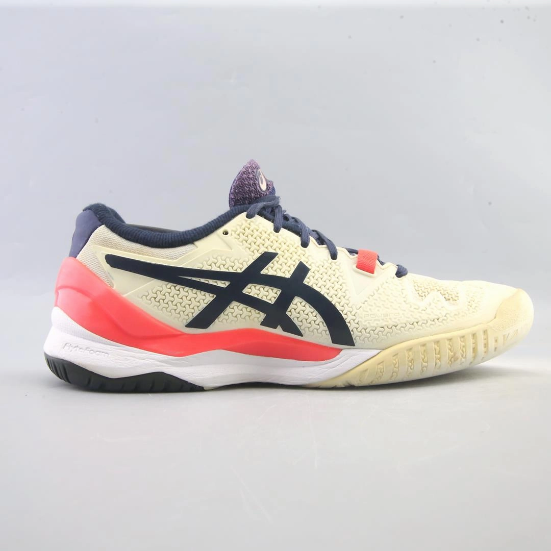ASICS GEL-RESOLUTION 8 lightweight athletic shoe visuals
