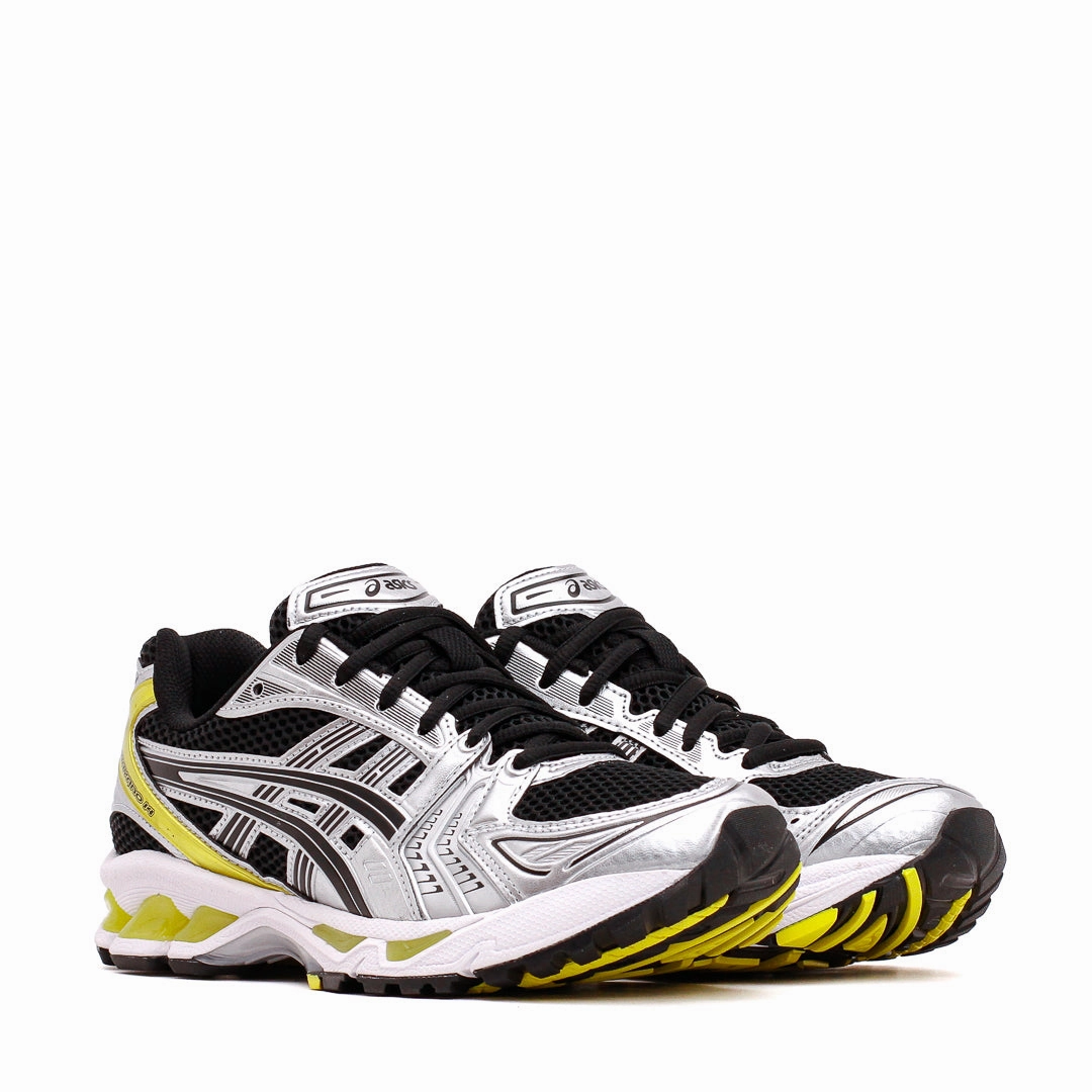 Asics Men Gel-Kayano 14 Black Lemon Spark Core 1203A537-001 Asics shoe style pictures