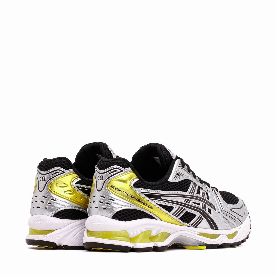 Asics Men Gel-Kayano 14 Black Lemon Spark Core 1203A537-001 Asics shoe style pictures