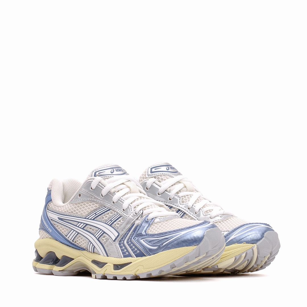 Asics Men Gel-Kayano 14 Cream Denim Blue 1203A537-102 Asics shoe style pictures
