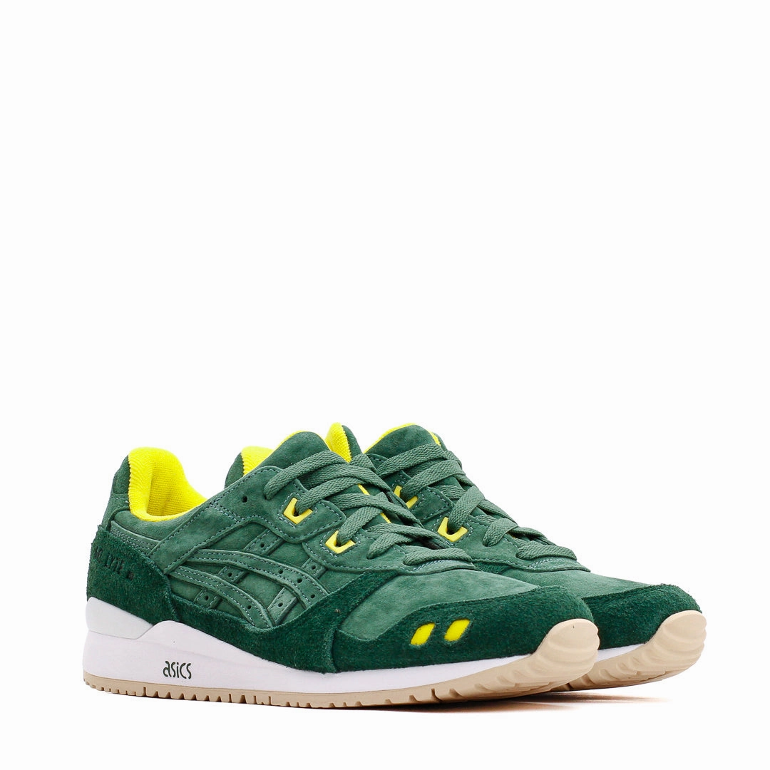 Asics Men Gel-Lyte III OG Shamrock Green 1201A809-300 Asics shoe style pictures