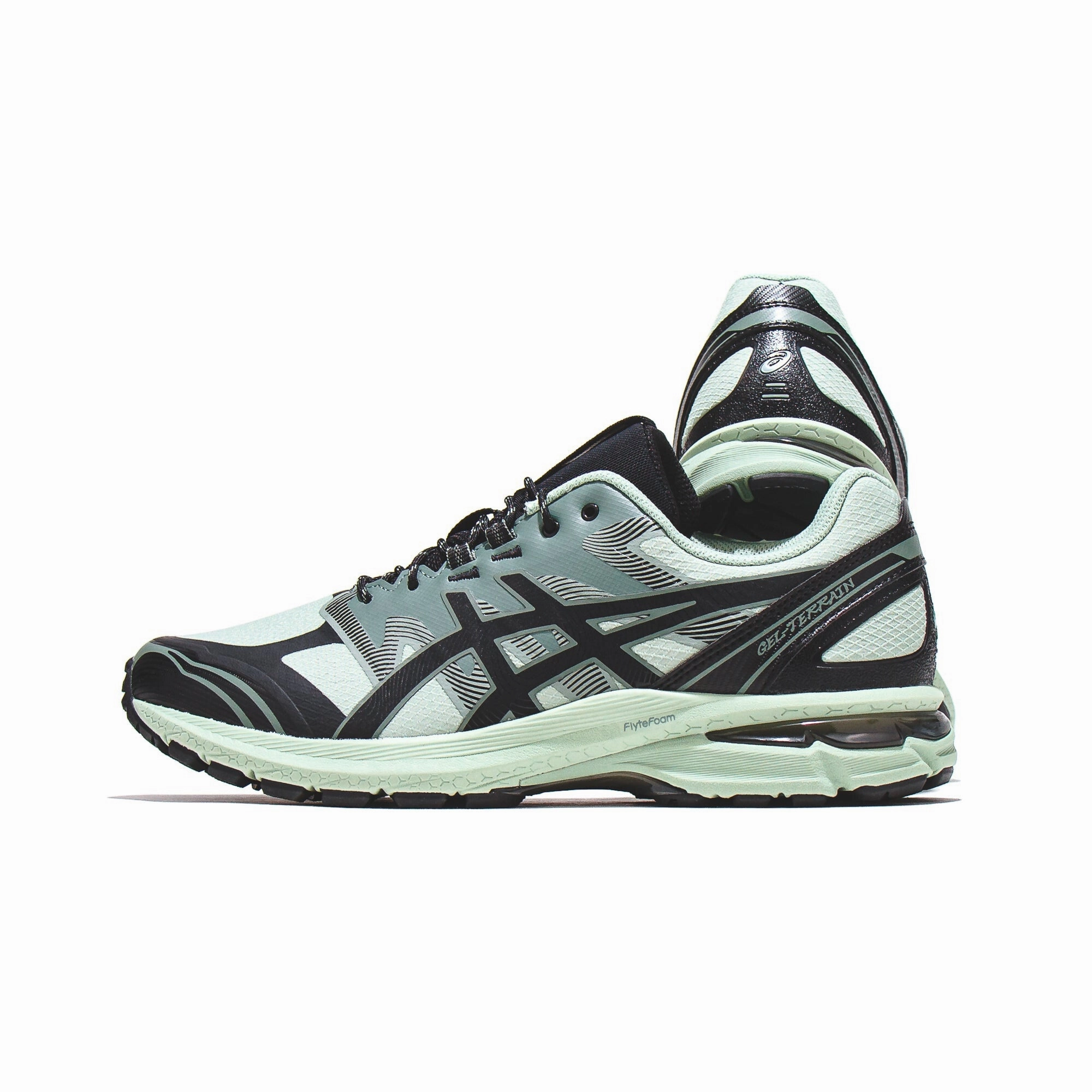 Asics Men Gel Terrain Dark Jade 1203A342-300 Asics shoe style pictures