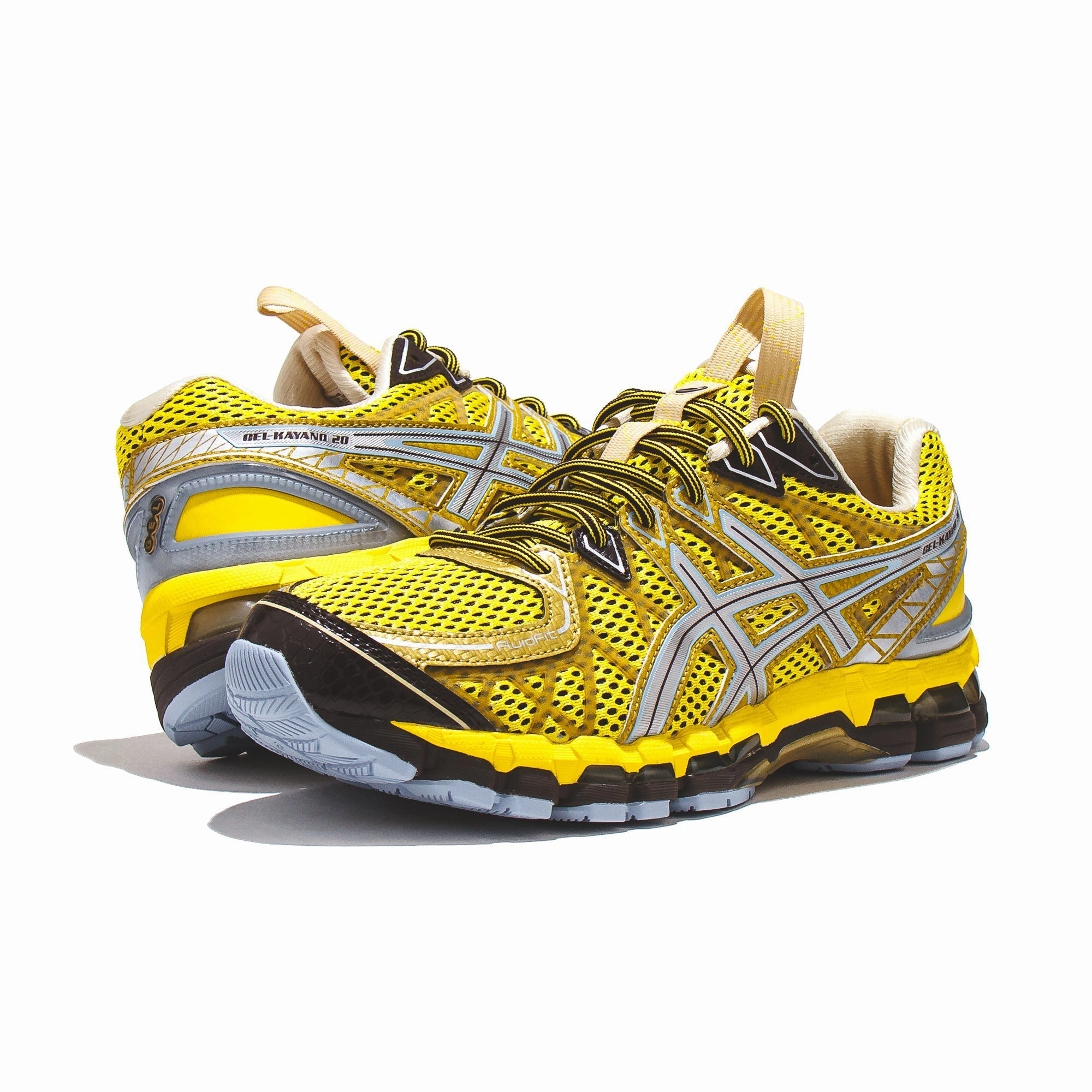 Asics Men UB9-S Gel-Kayano 20 Vibrant Yellow Core 1203A456-750 Asics shoe style pictures