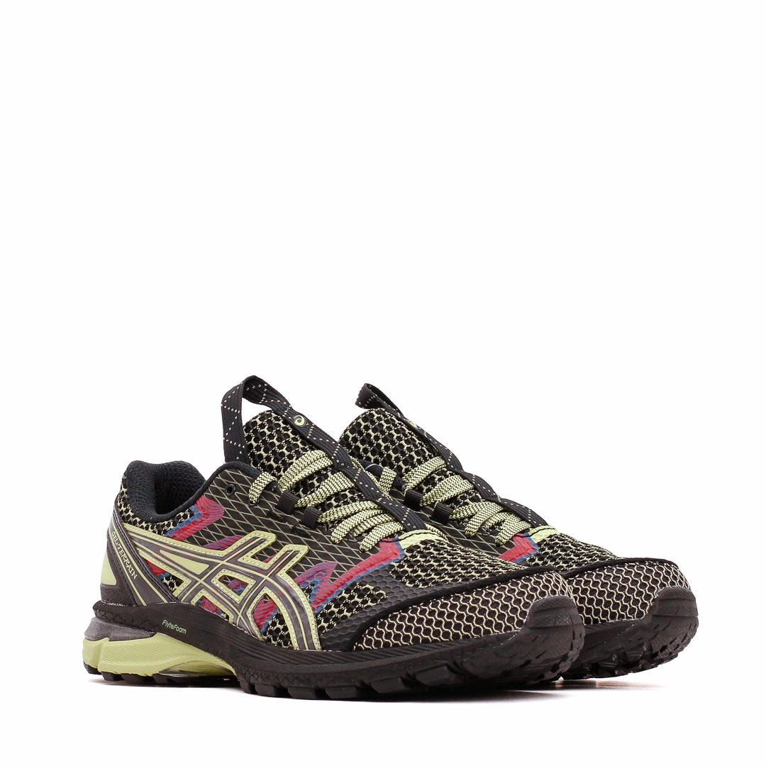 Asics Men US4-S Gel-Terrain Black Neon Lime 1203A394-001 Asics shoe style pictures