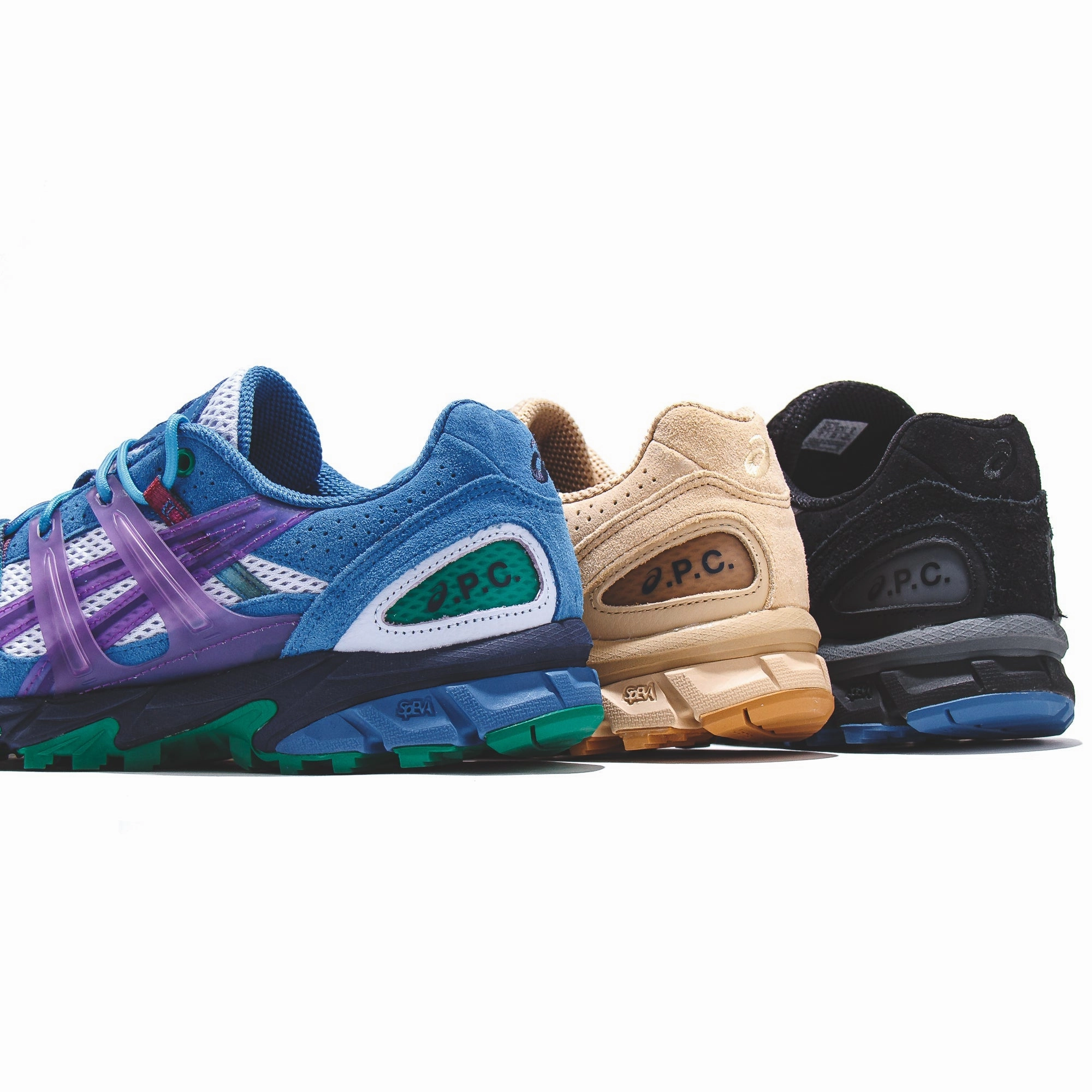 Asics Men x A.P.C Gel-Sonoma 15-50 Black 1203A226-001 Asics shoe style pictures