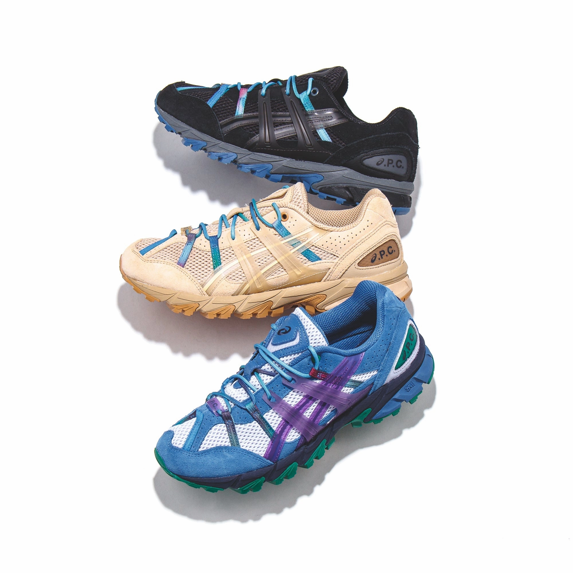 Asics Men x A.P.C Gel-Sonoma 15-50 Black 1203A226-001 Asics shoe style pictures