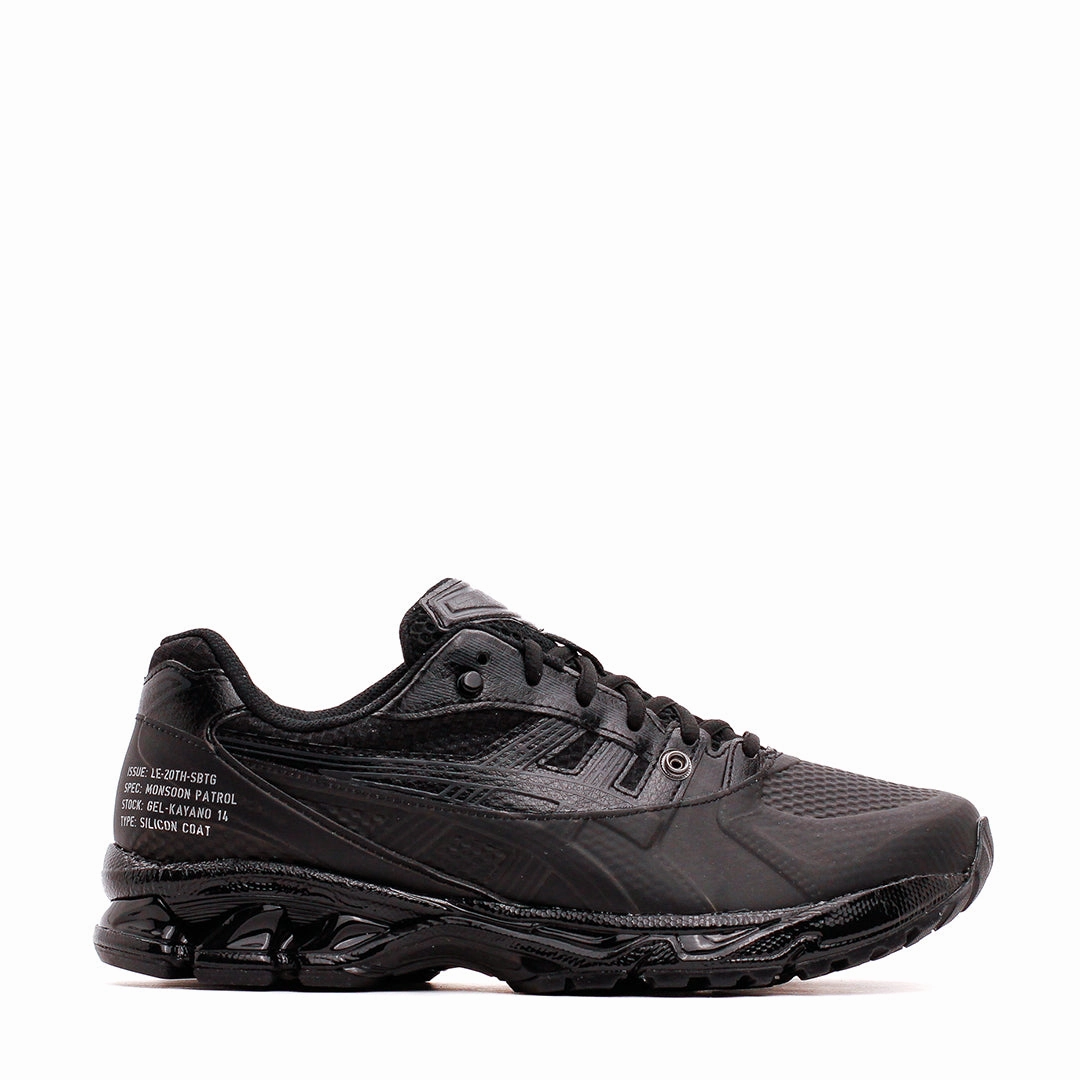 Asics Men x Limited Edt x SBTG Gel-Kayano 14 Monsoon Patrol Black 1201A975-001 Asics shoe style pictures