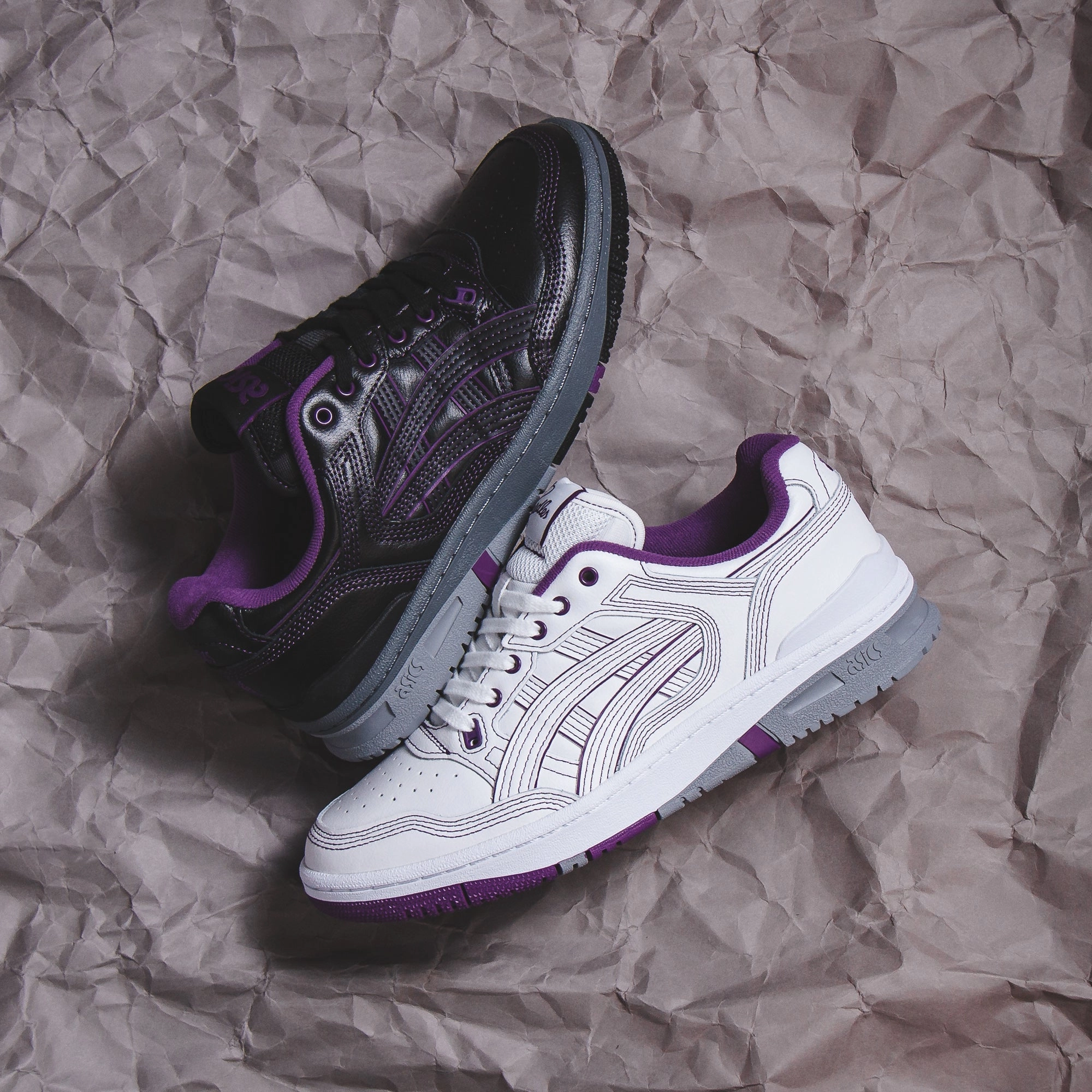 Asics Men x NEEDLES EX89 White 1201A942-100 Asics shoe style pictures