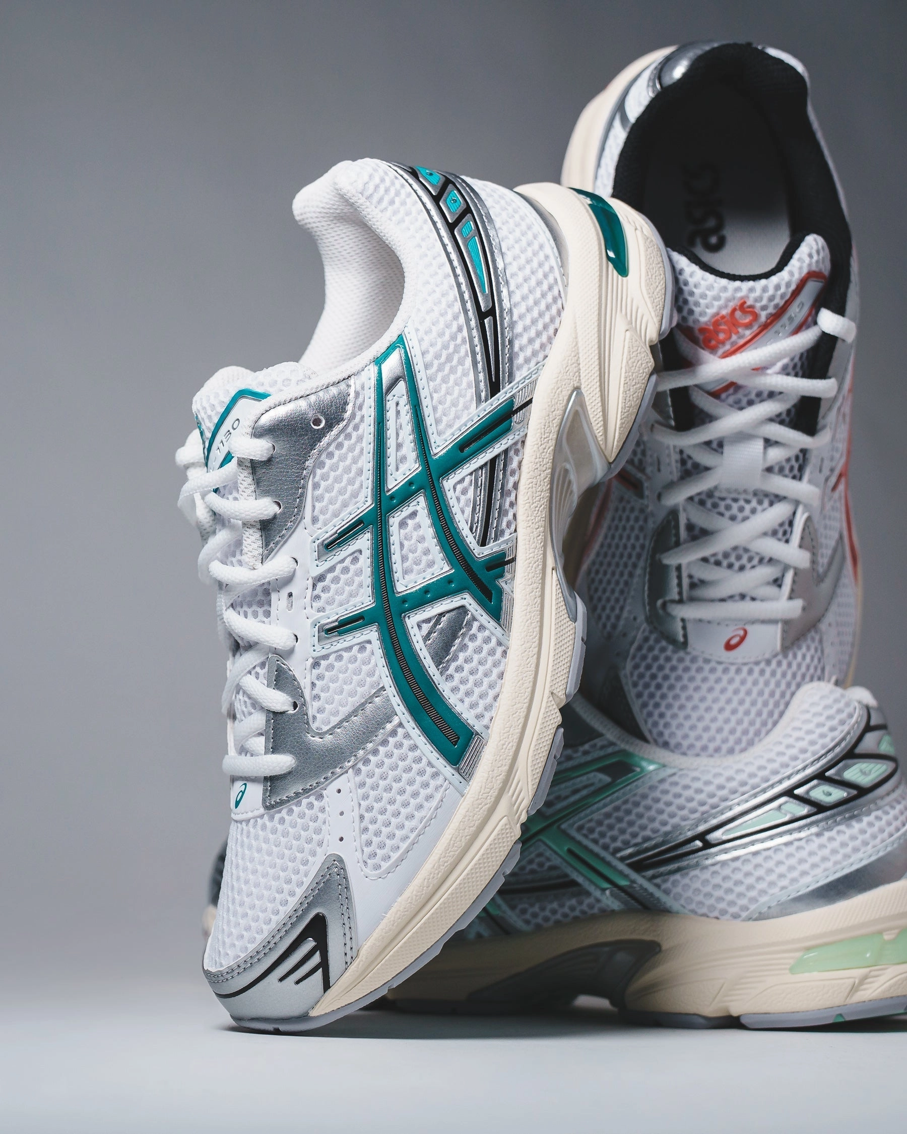 Asics Unisex Gel-1130 White Rain Lake Core 1203A609-100 Asics shoe style pictures