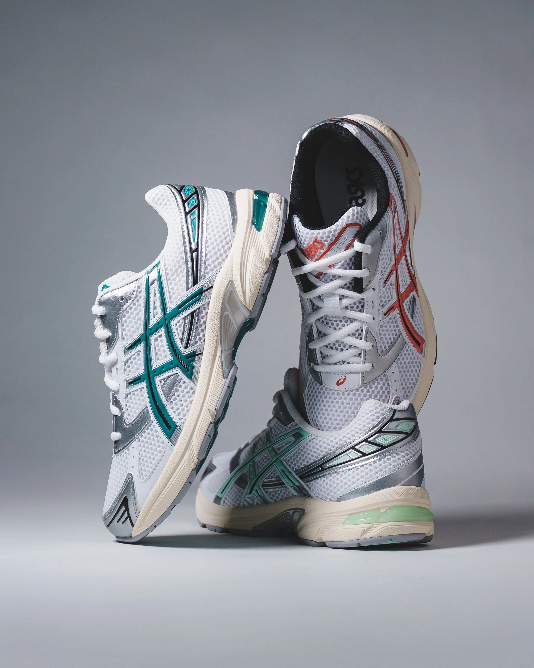 Asics Unisex Gel-1130 White Rain Lake Core 1203A609-100 Asics shoe style pictures