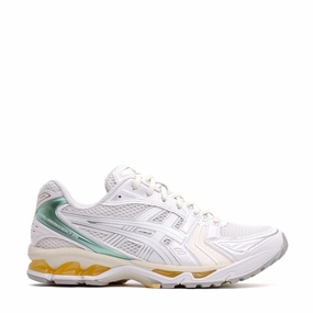 Asics Unisex Gel-Kayano 14 White Mint Gold 1203A537-107 Asics comfort footwear