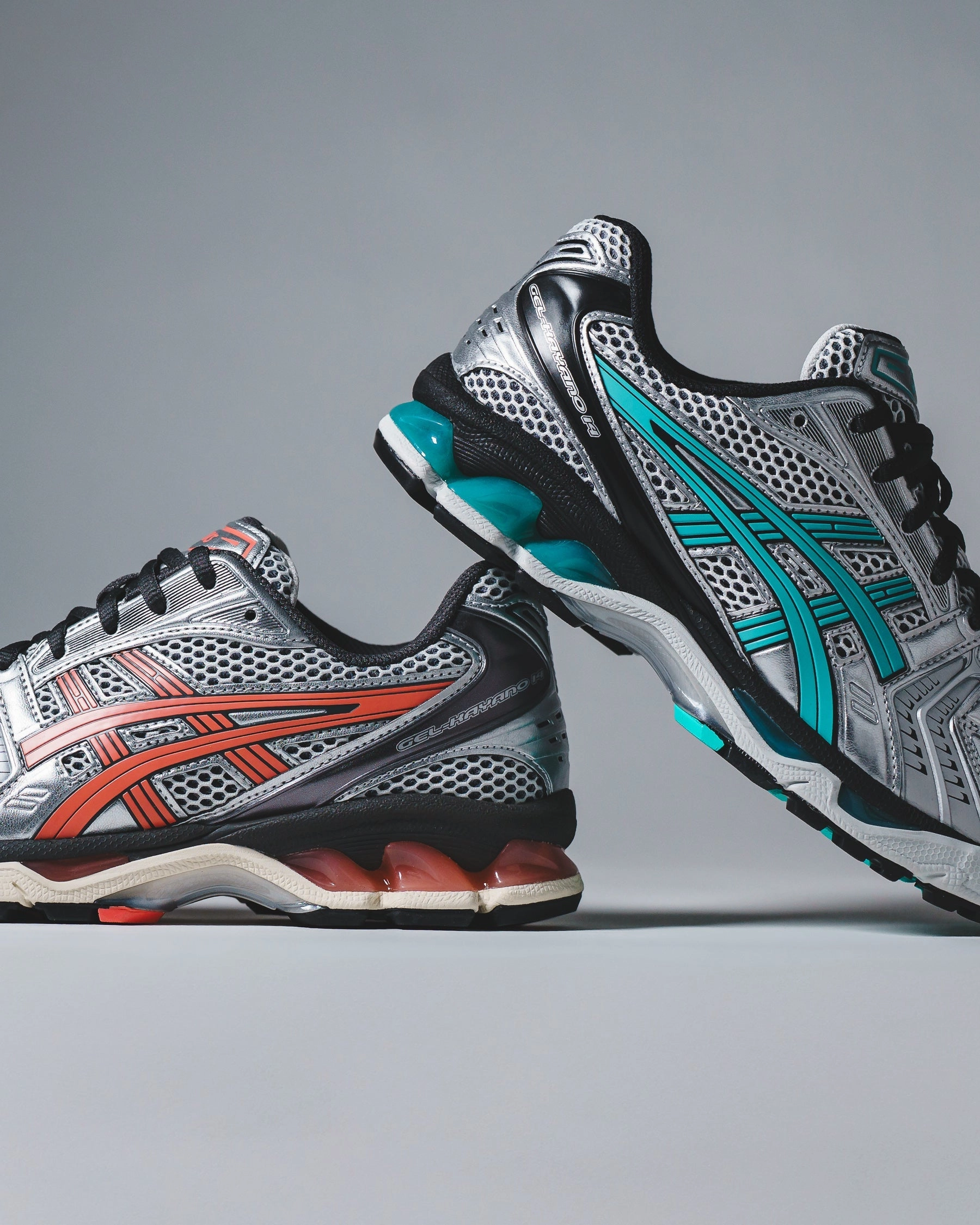 Asics Unisex Gel-Kayano 14 White Papaya 1203A740-101 Asics shoe style pictures