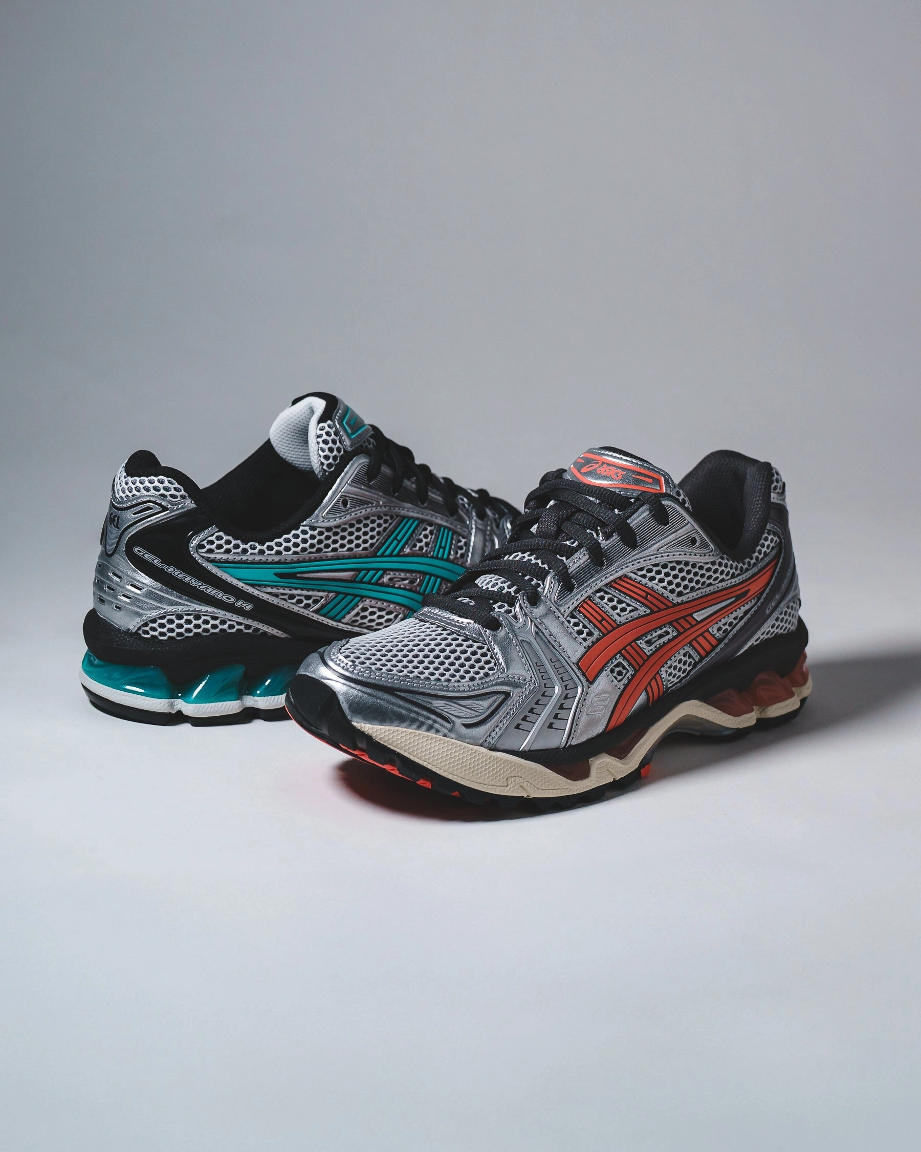 Asics Unisex Gel-Kayano 14 White Papaya 1203A740-101 Asics shoe style pictures