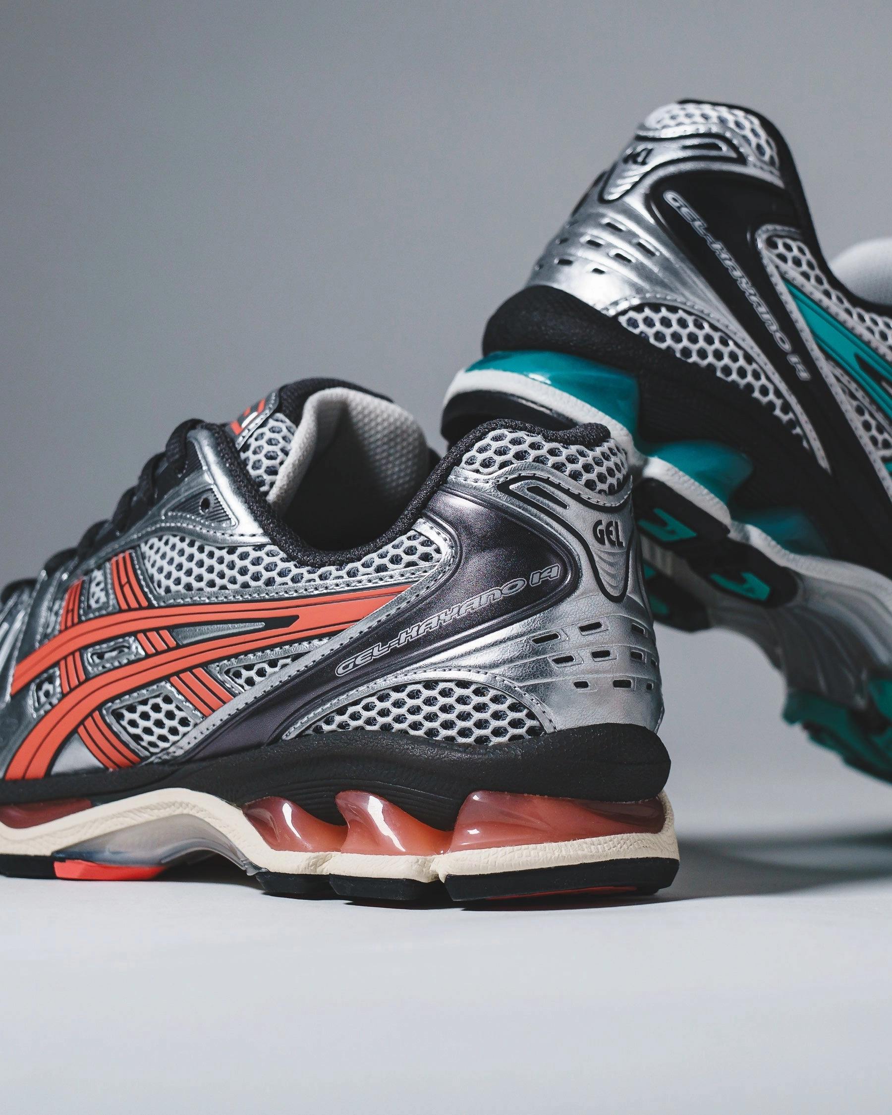 Asics Unisex Gel-Kayano 14 White Papaya 1203A740-101 Asics shoe style pictures