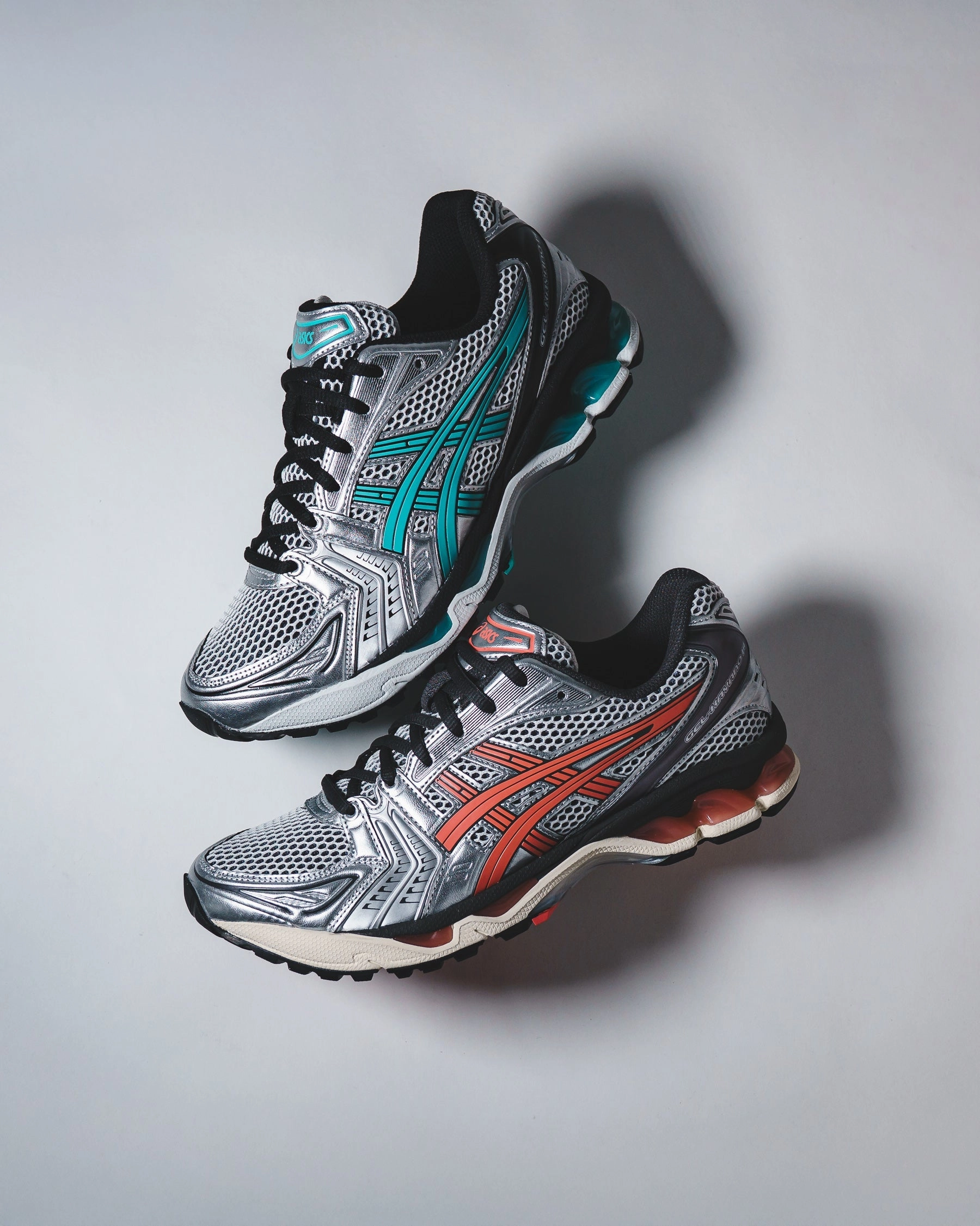 Asics Unisex Gel-Kayano 14 White Papaya 1203A740-101 Asics shoe style pictures
