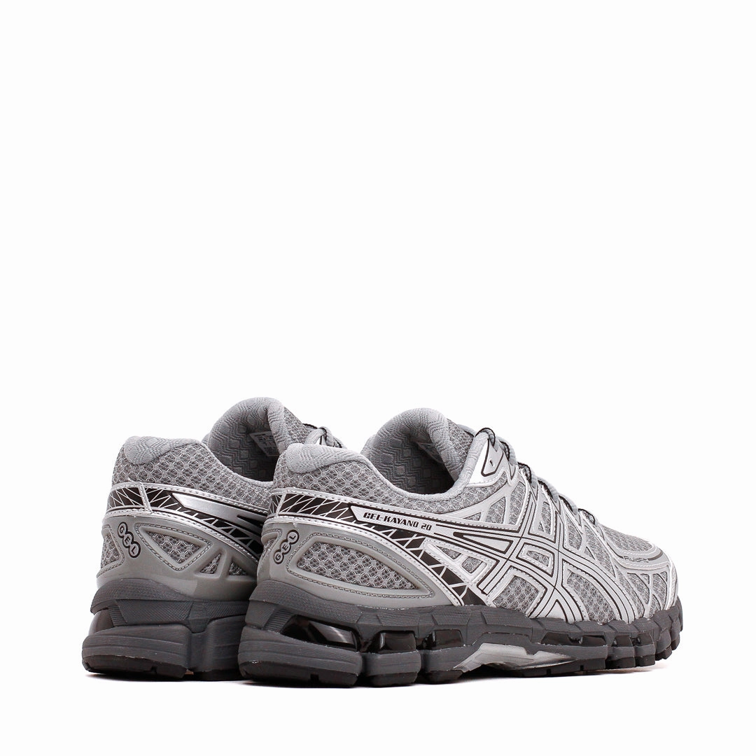 Asics Unisex Gel-Kayano 20 Gravel Pure Silver Core 1203A388-020 Asics shoe style pictures