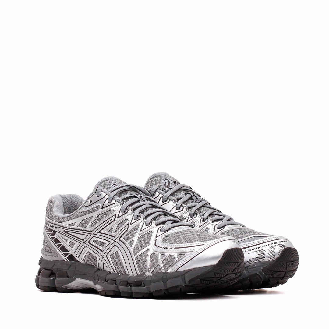 Asics Unisex Gel-Kayano 20 Gravel Pure Silver Core 1203A388-020 Asics shoe style pictures