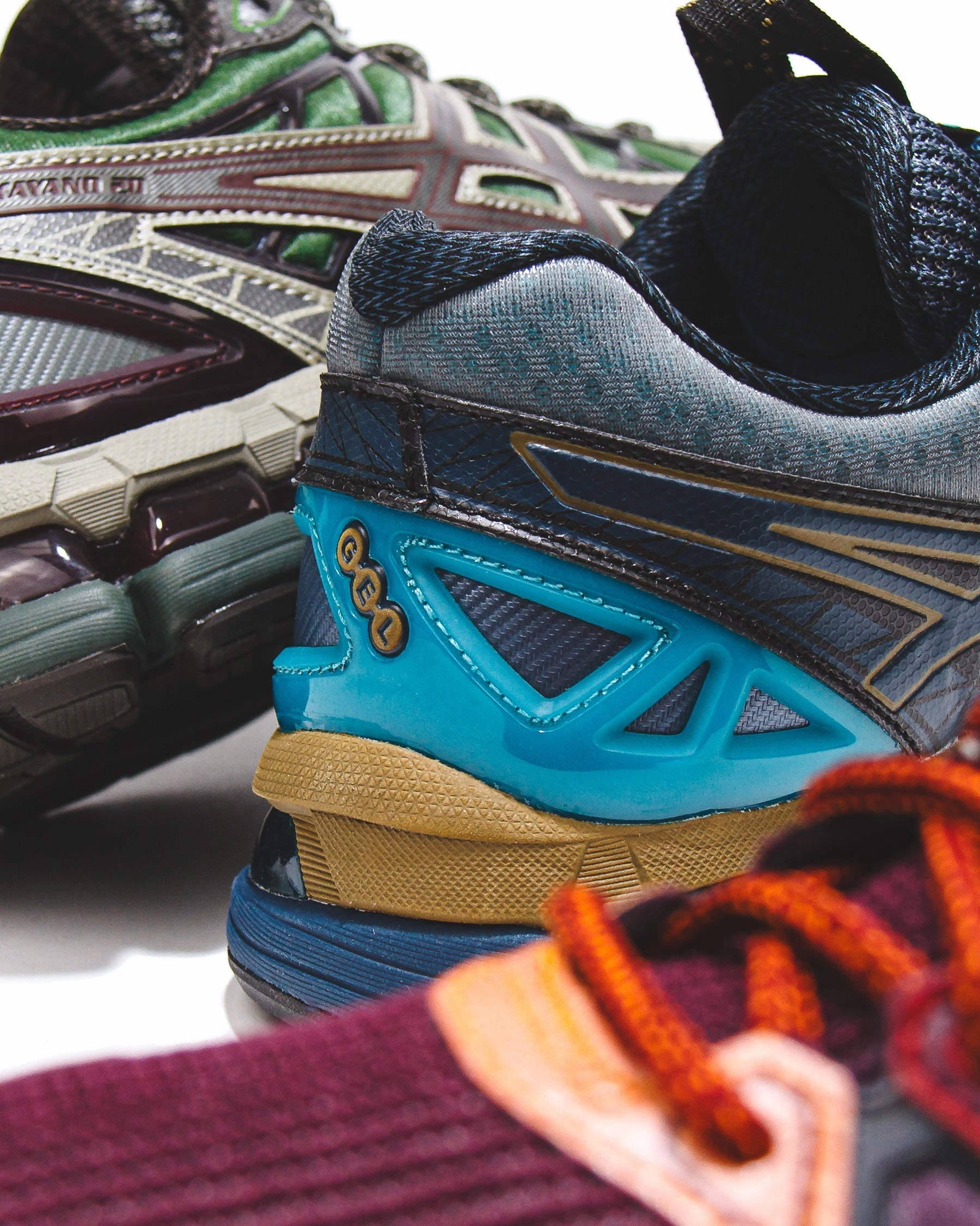 Asics Unisex UB10-S Gel-Kayano 20 Moss Gunmetal 1203A664-300 Asics shoe style pictures