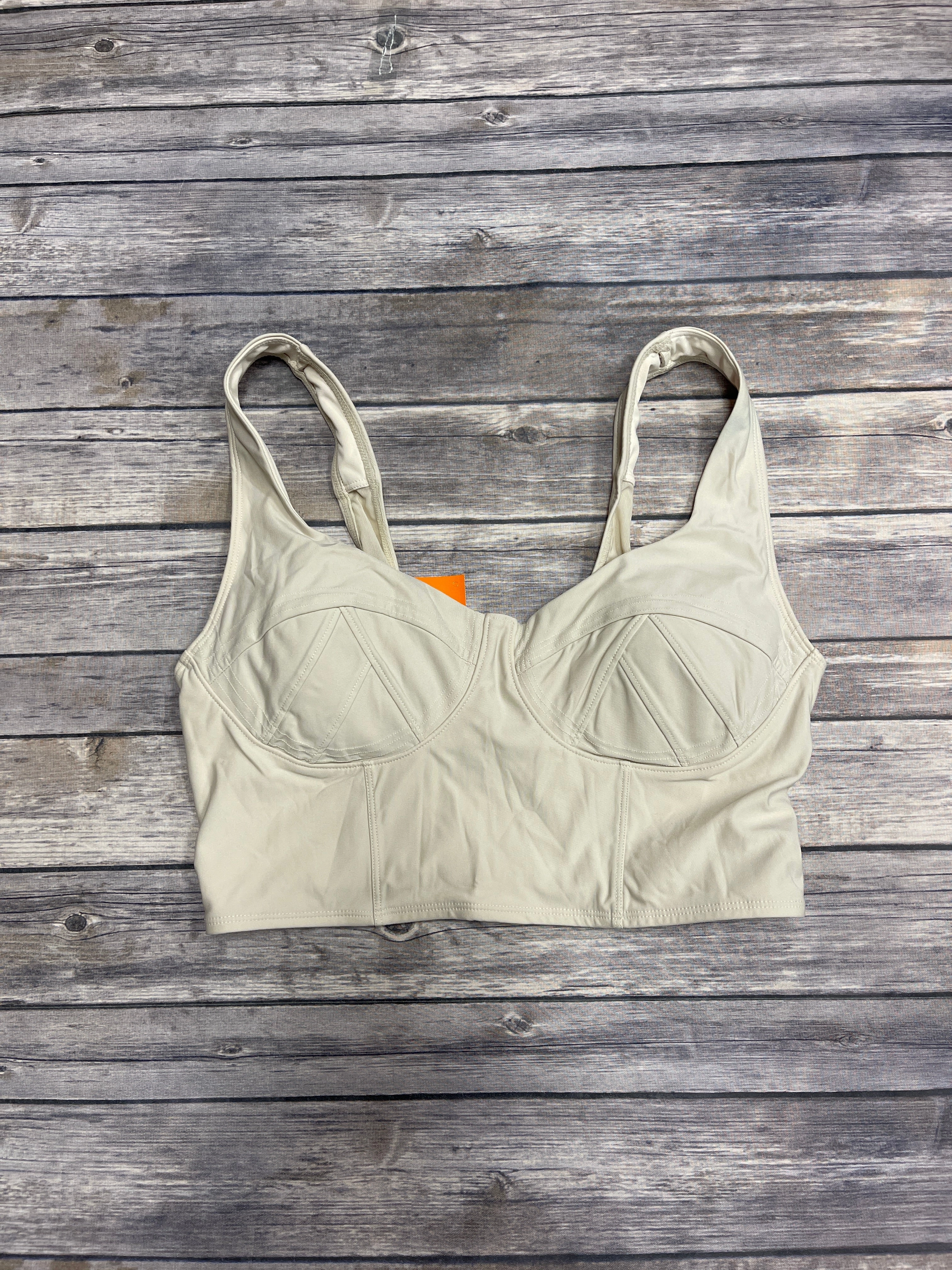 Athletic Bra By Fabletics In Tan, Size: S