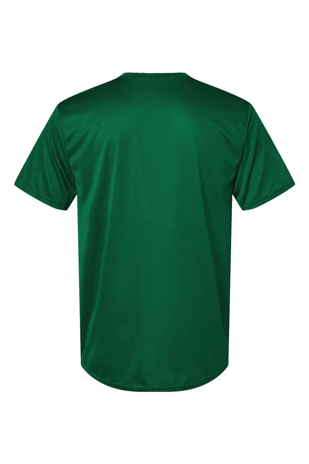 Augusta Sportswear Mens Moisture Wicking Short Sleeve Crewneck T-Shirt - Dark Green