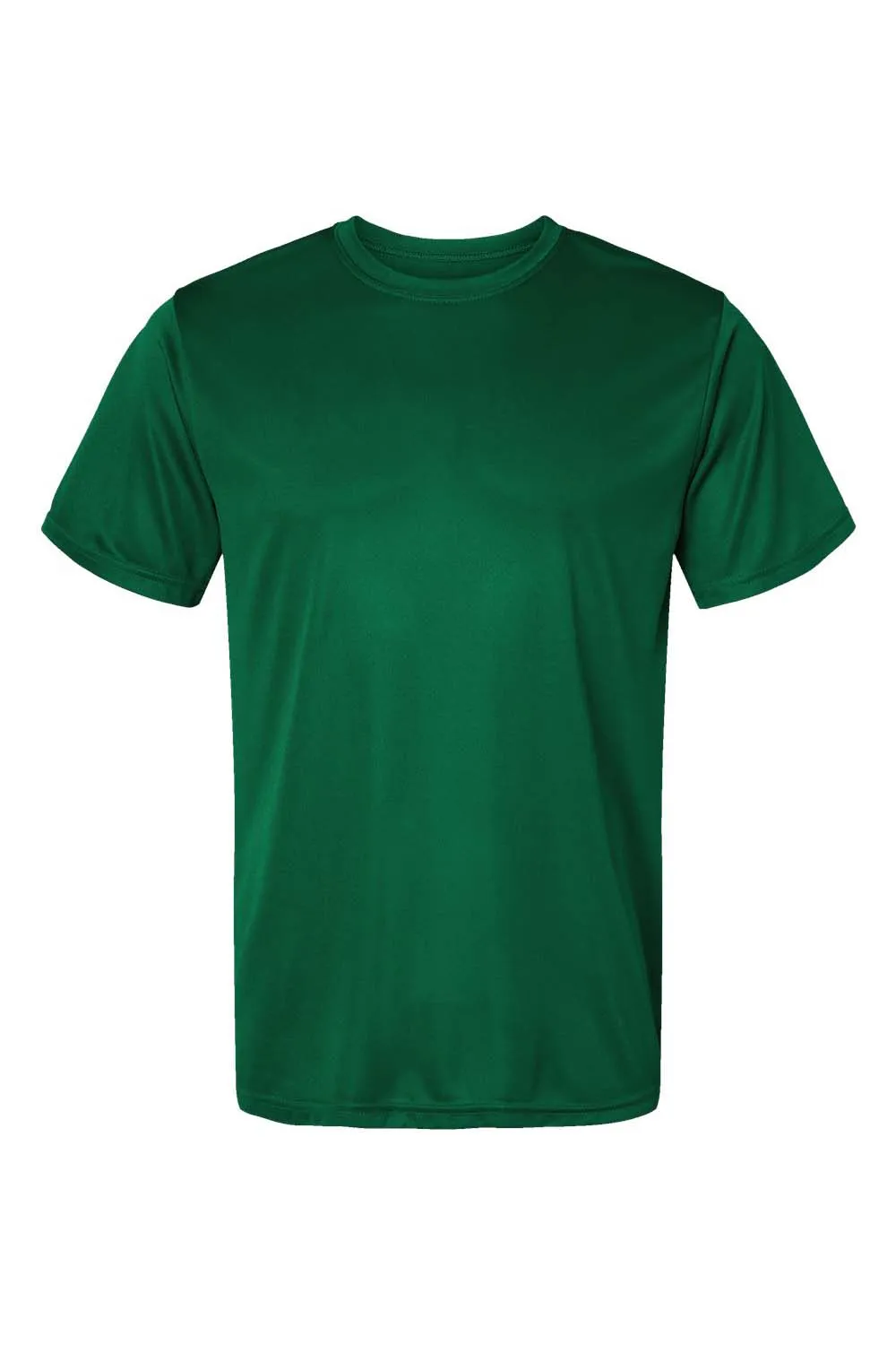 Augusta Sportswear Mens Moisture Wicking Short Sleeve Crewneck T-Shirt - Dark Green