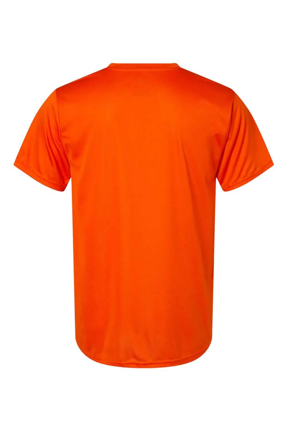 Augusta Sportswear Mens Moisture Wicking Short Sleeve Crewneck T-Shirt - Orange