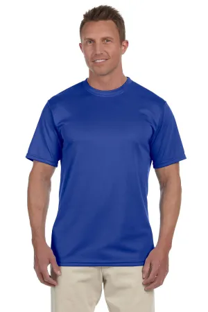 Augusta Sportswear Mens Moisture Wicking Short Sleeve Crewneck T-Shirt - Royal Blue