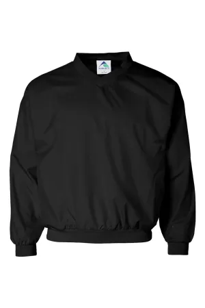 Augusta Sportswear Mens Water Resistant Windshirt Jacket - Black