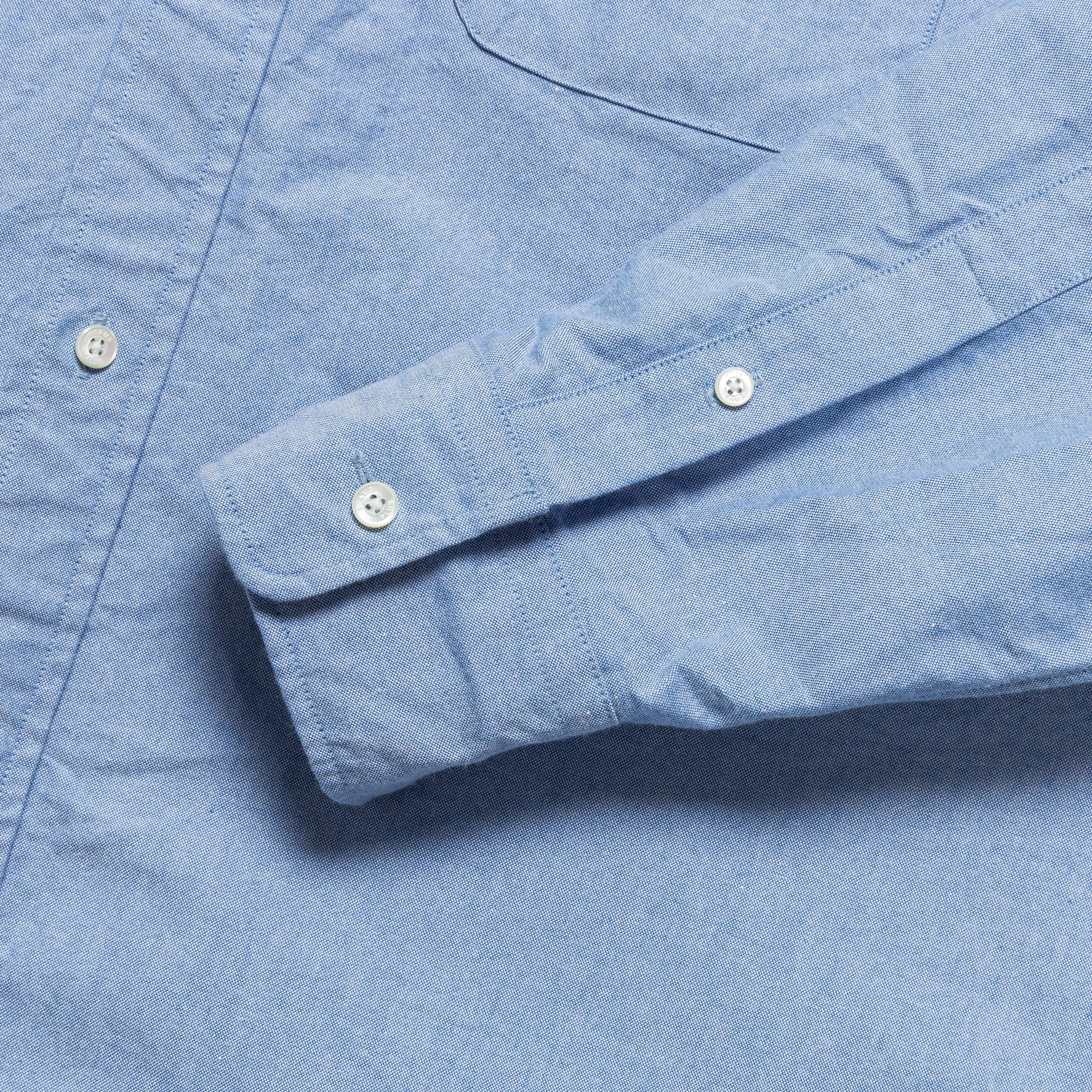 Beams Clothing B.D. American Oxford Classic Fit Shirt - Blue
