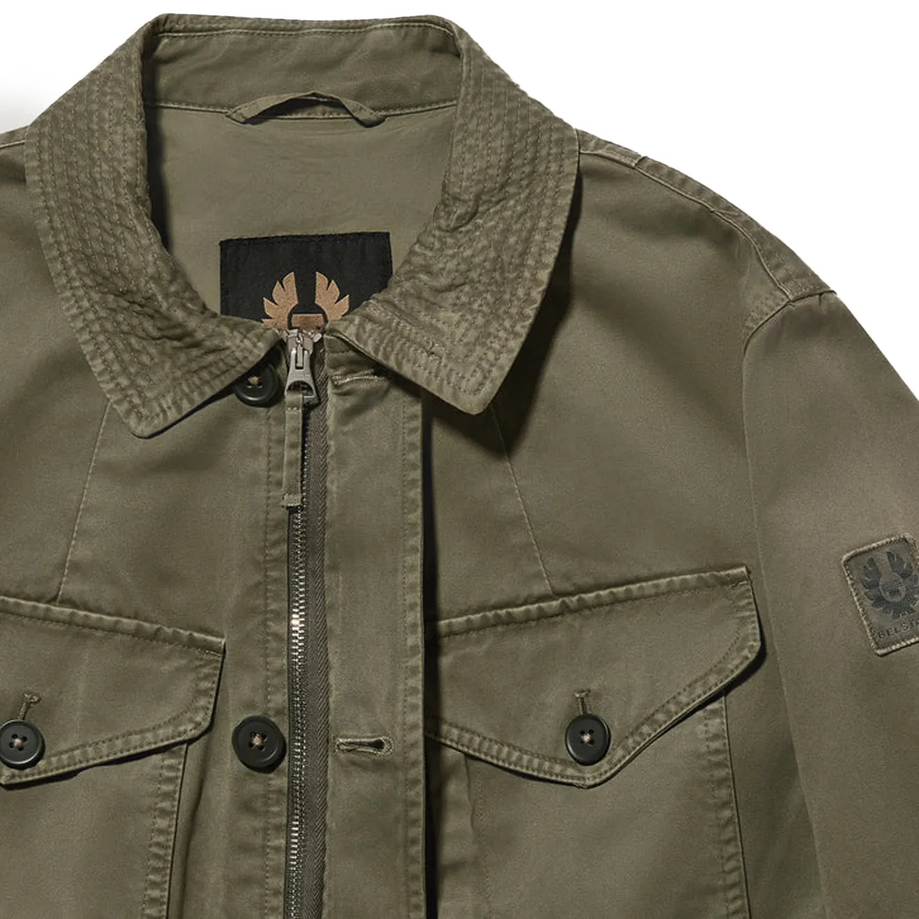 Belstaff CS60 Field Jacket Surplus Green Belstaff Clothing