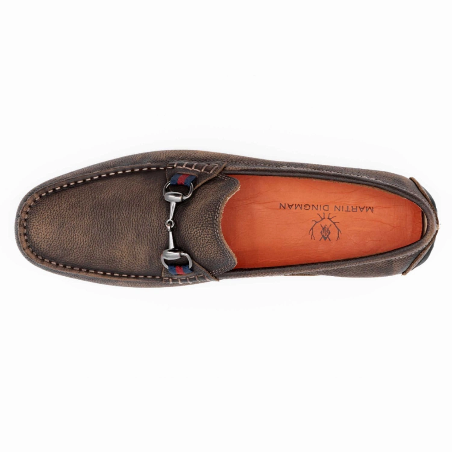Bermuda Horse Bit Loafer Martin Dingman premium leather footwear
