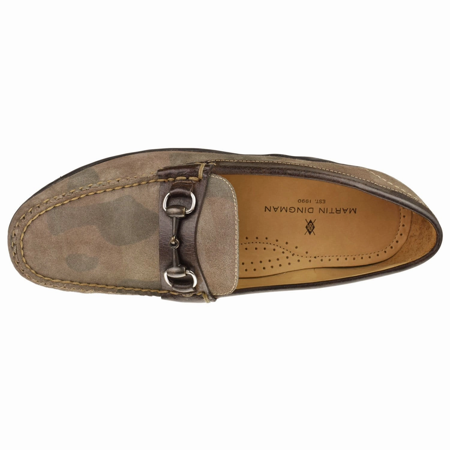 Bill Camo Bit Loafer Martin Dingman premium leather footwear